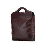 グッチ グッチシマ トートバッグ 145777 ブラウン レザー レディース GUCCI 【中古】